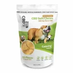 groovyhempcompany.com provides CBD Living CBD Dog Chews Calming Support, Peanut Butter flavored. CBD Pet products.